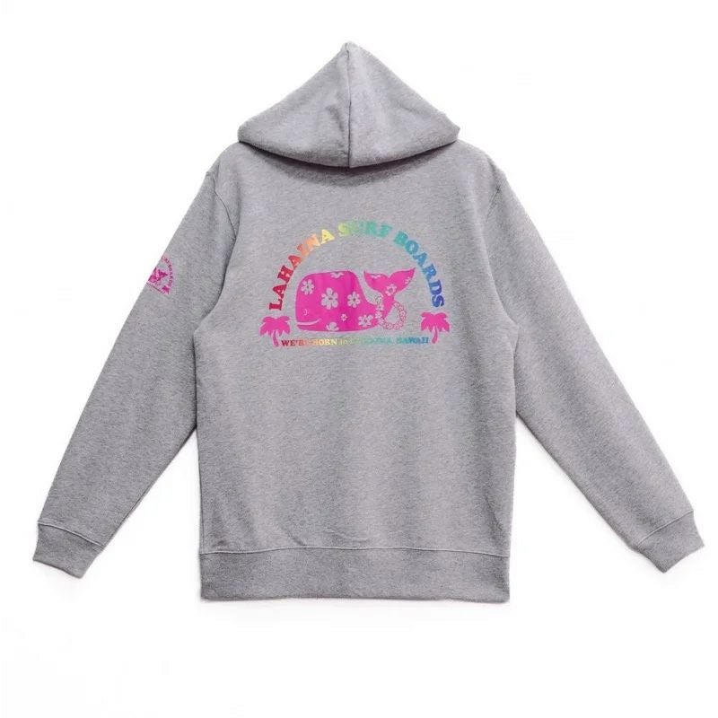 LAHAINA 復刻半円花クジラジップパーカー | LAHAINA SURF&EARTH