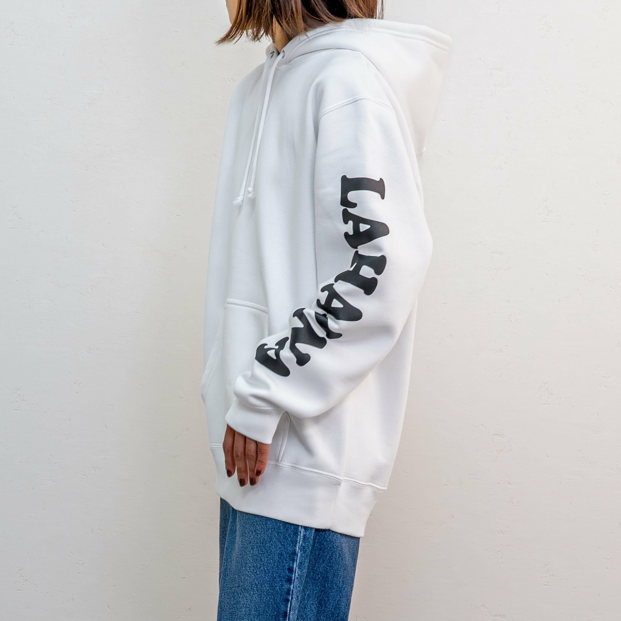 LAHAINA 半円花クジラ裏起毛プルパーカー | LAHAINA SURF&EARTH