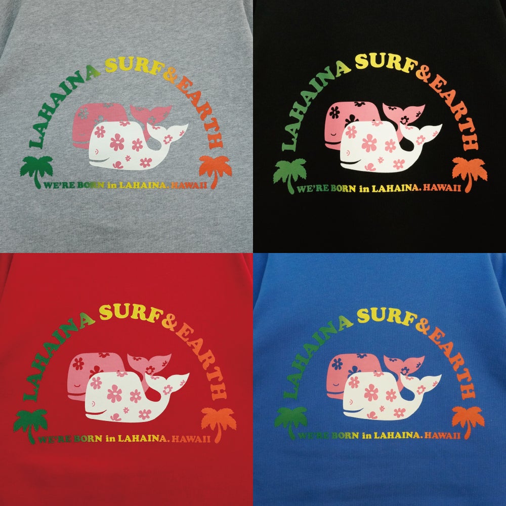 LAHAINA 復刻版半円花クジラトレーナー | LAHAINA SURF&EARTH