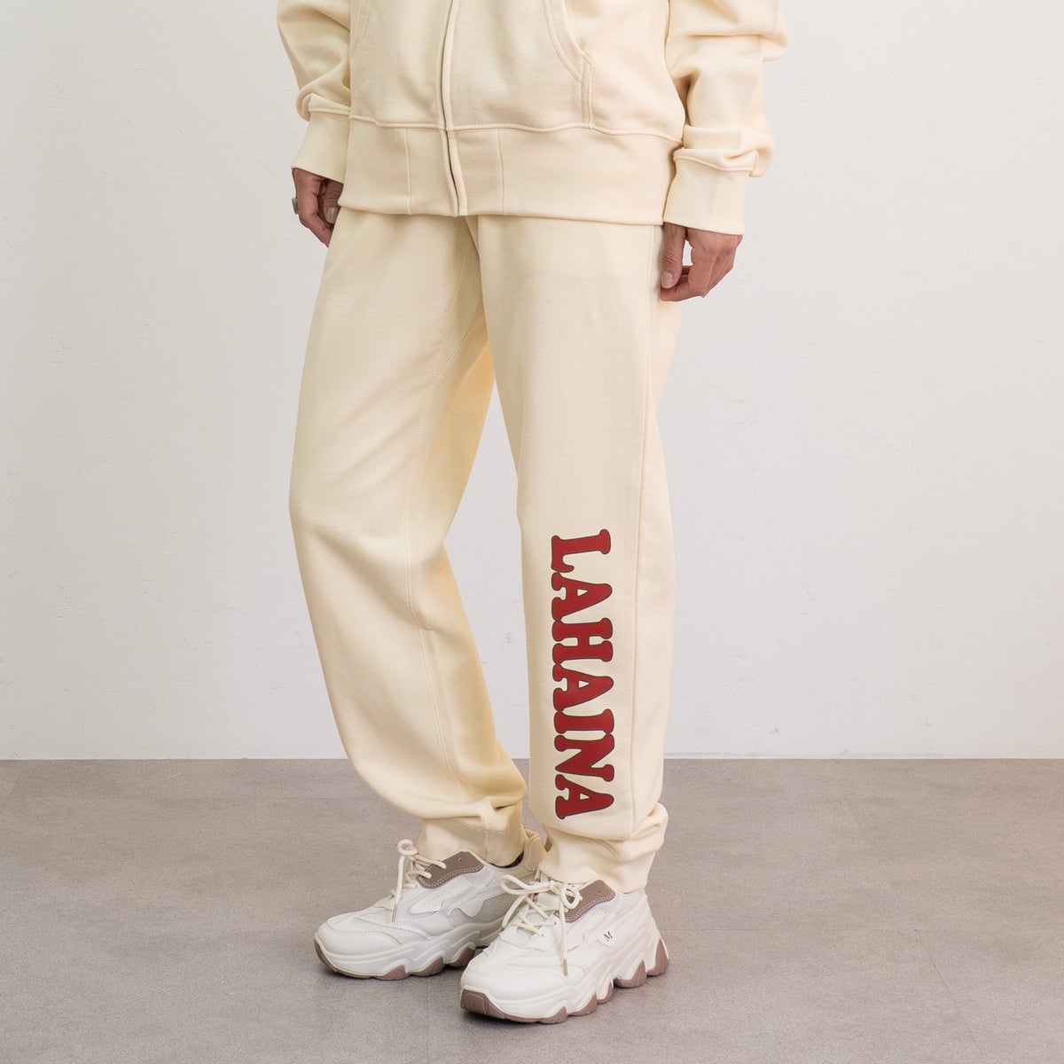 LAHAINAロゴスウェットパンツ