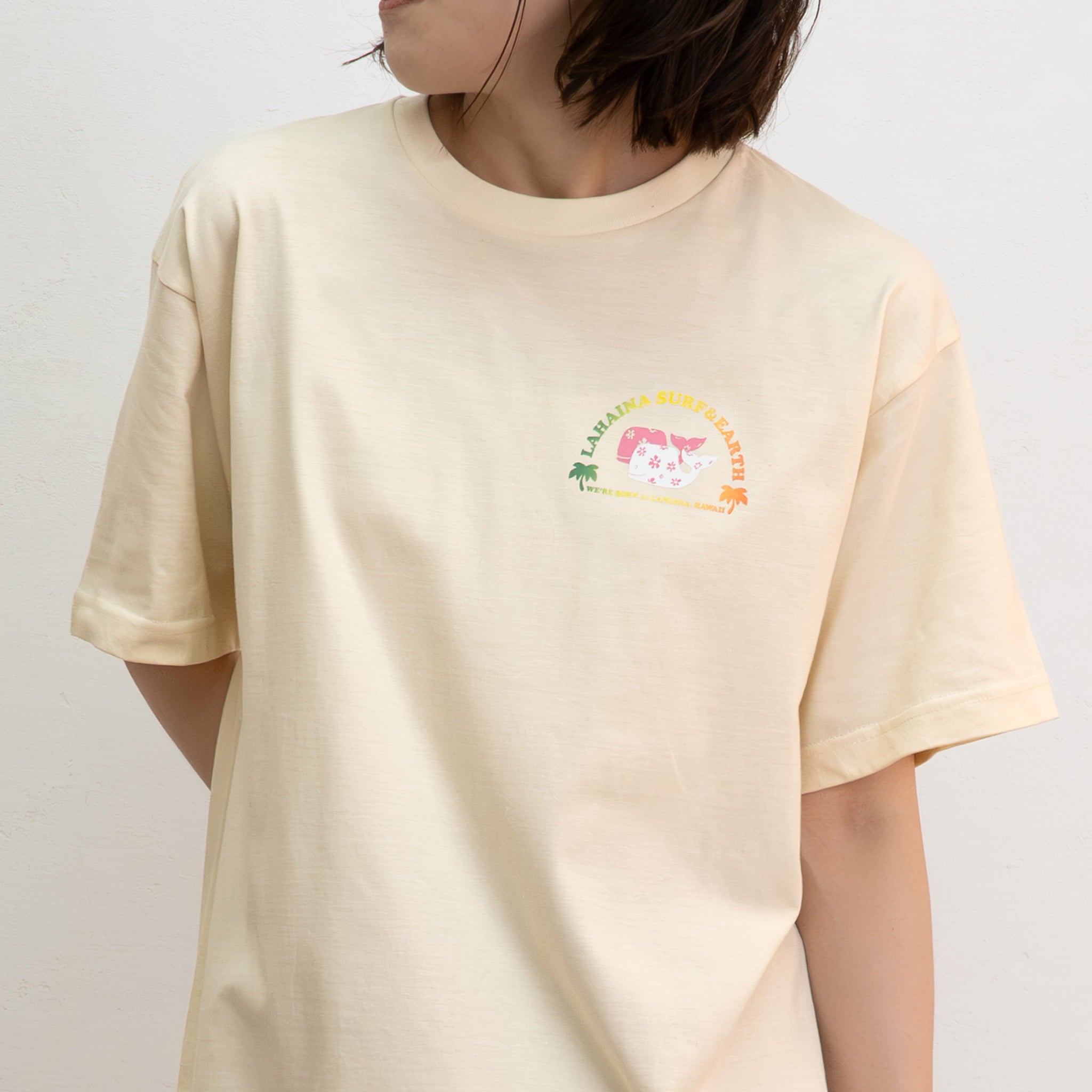 LAHAINA復刻版半円花クジラTシャツ | LAHAINA SURF&EARTH