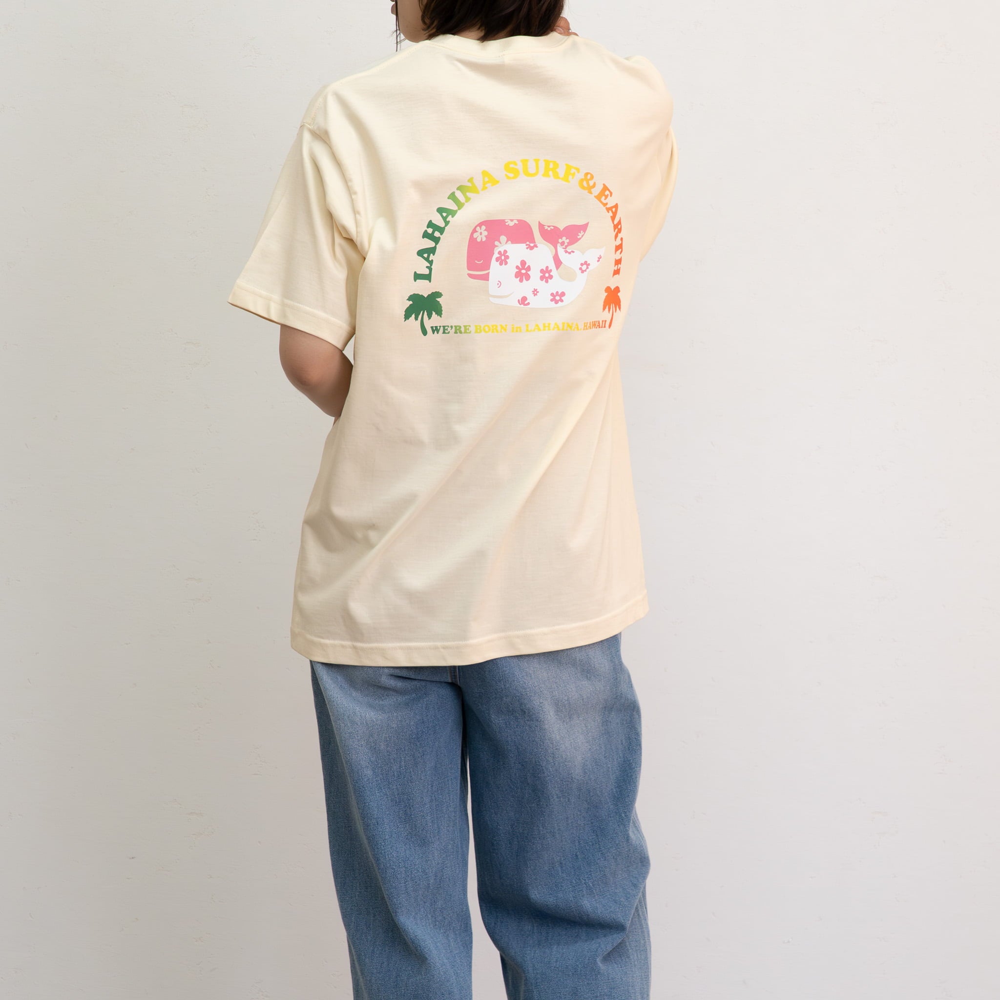 LAHAINA復刻版半円花クジラTシャツ | LAHAINA SURF&EARTH