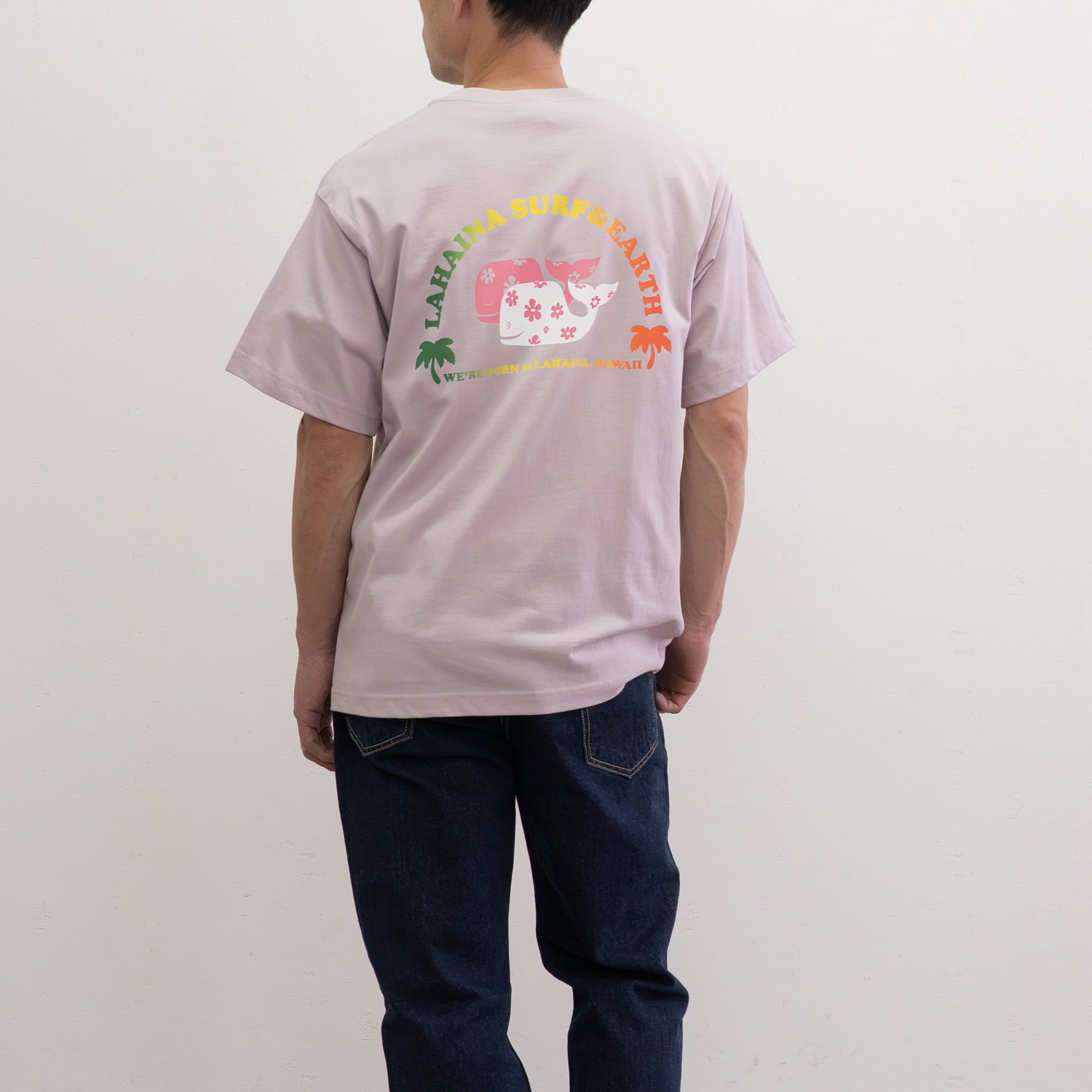 LAHAINA復刻版半円花クジラTシャツ | LAHAINA SURF&EARTH