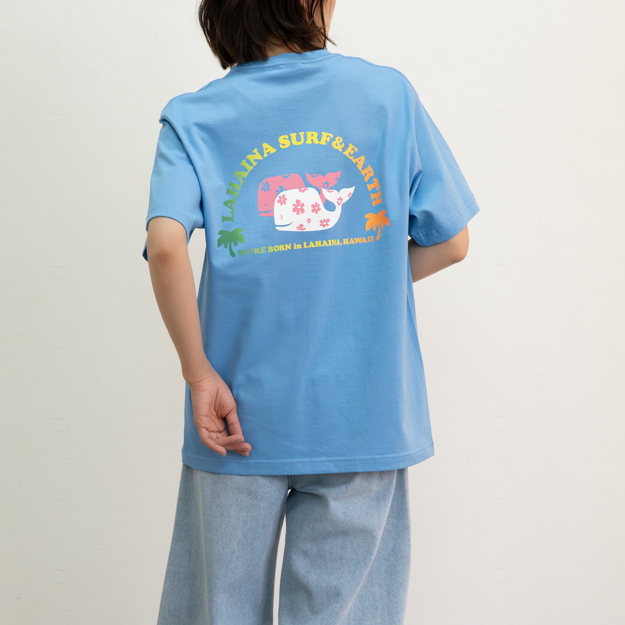 LAHAINA復刻版半円花クジラTシャツ | LAHAINA SURF&EARTH