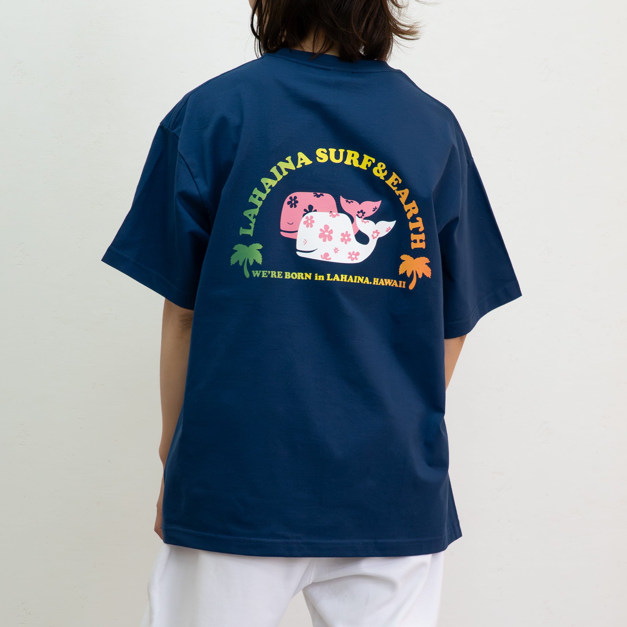 LAHAINA復刻版半円花クジラTシャツ | LAHAINA SURF&EARTH