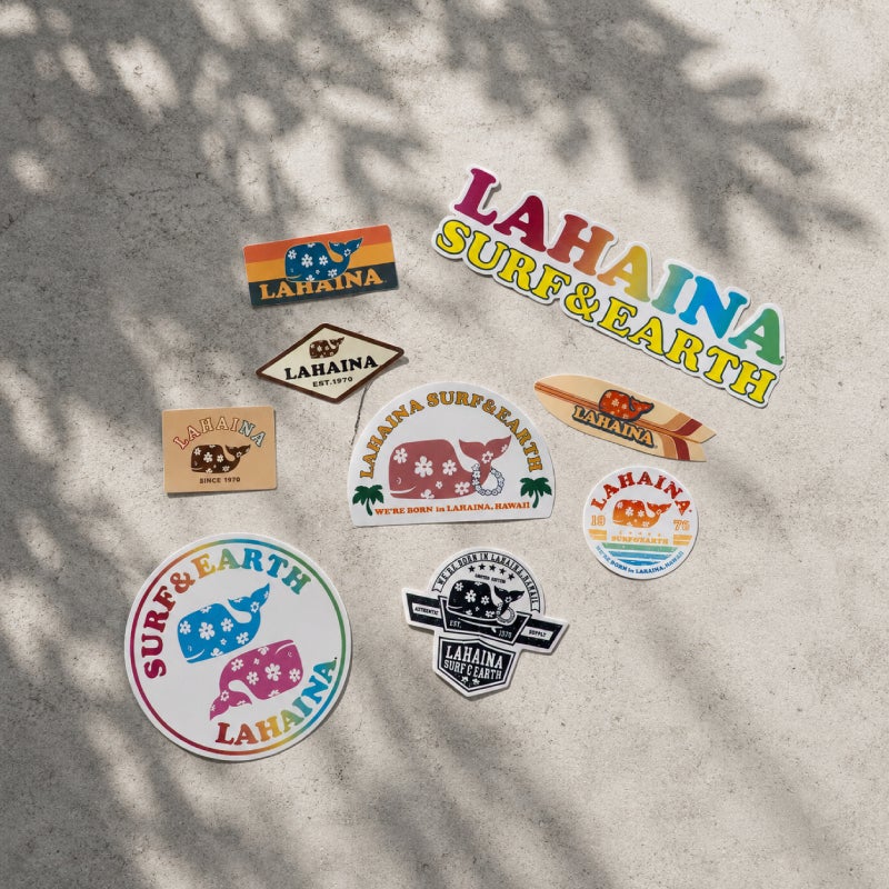  LAHAINA ダイカットステッカーセット